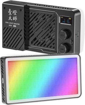 Світлодіодне накамерне відеосвітло Ulanzi LM-P40RGB 40 Вт stl-ulnzi-p40rgb фото