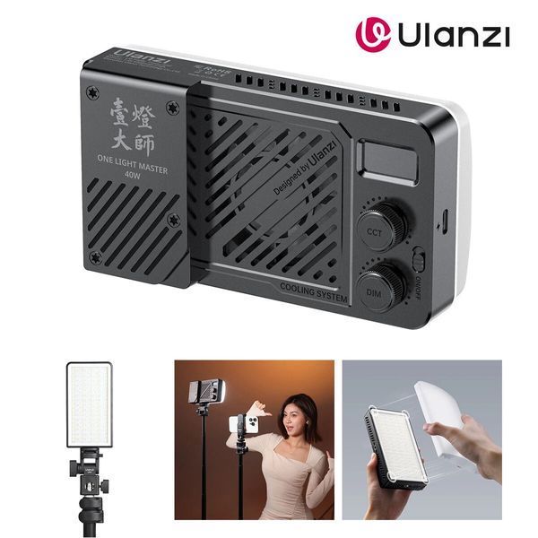Светодиодный накамерный видеосвет Ulanzi LM-P40RGB 40 Вт stl-ulnzi-p40rgb фото