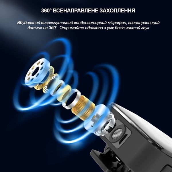 Бездротова петлична система з подвійним мікрофоном Puluz MIC-010 фото