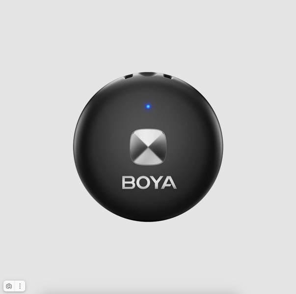 Петличний мікрофон Boya Omic-D комплект з 2 шт чорний Lightning MIC-035 фото