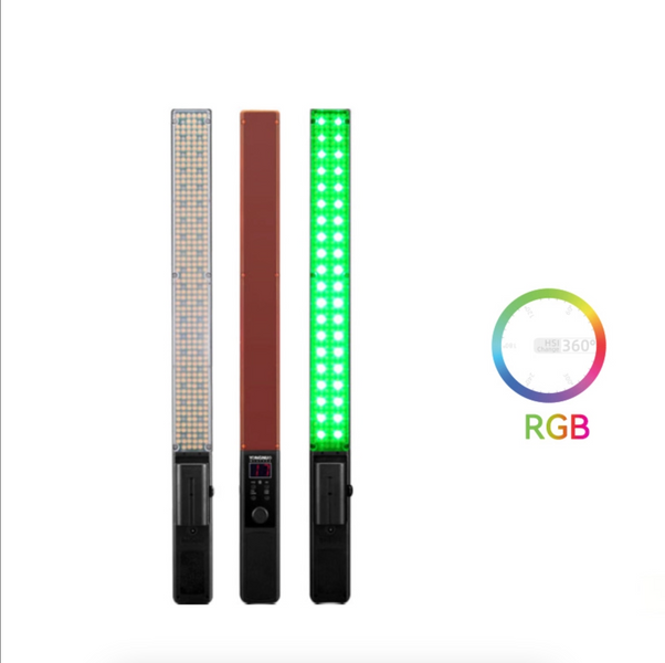 Набір для освітлення фото та відео Yongnuo YN-360 RGB з акумулятором, зарядним пристроєм та блоком живлення LS-024 фото
