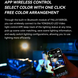 Студійний LED освітлювач Yongnuo YNLUX100 KIT RGB Bi-Color 2700-6500K для відеозйомки STL-004 фото 11